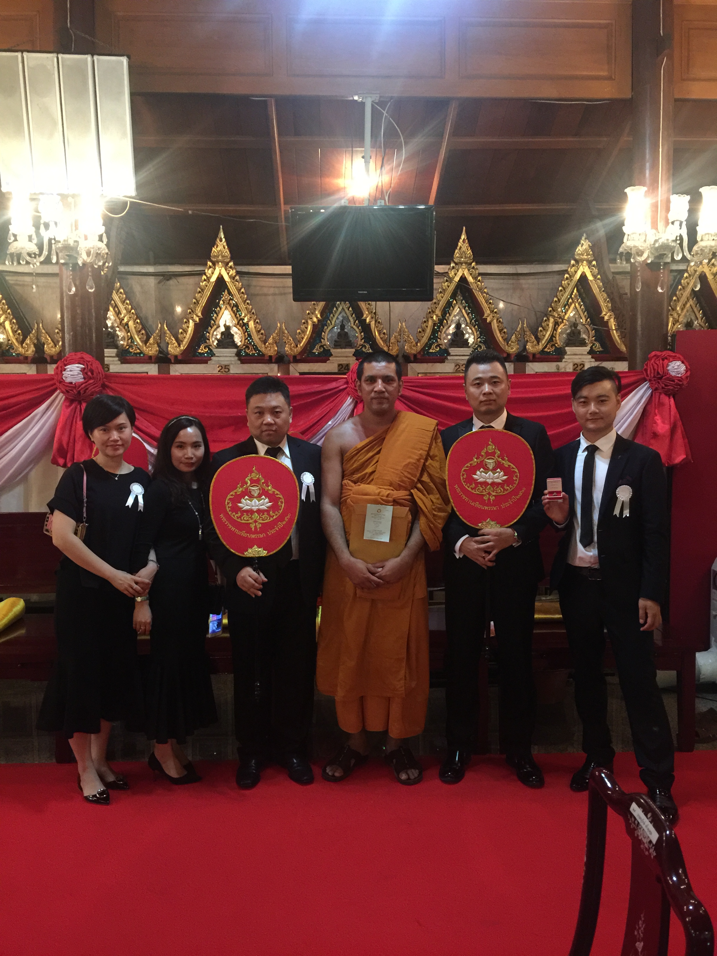 曼古王2017年泰国皇家御赐圣烛